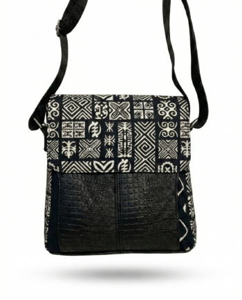 African print crossbody bag