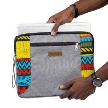 African print laptop sleeve