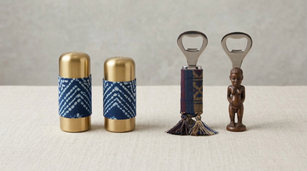 Salt and Pepper Shaker Sets & Bottle Openers
