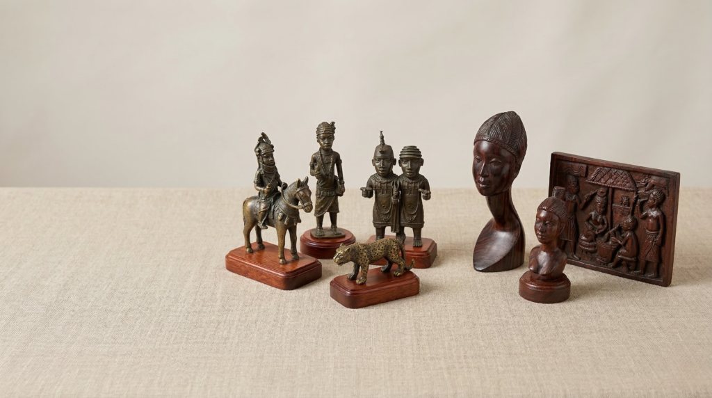 Premium souvenirs in Nigeria - Miniature Heritage Sculpture
