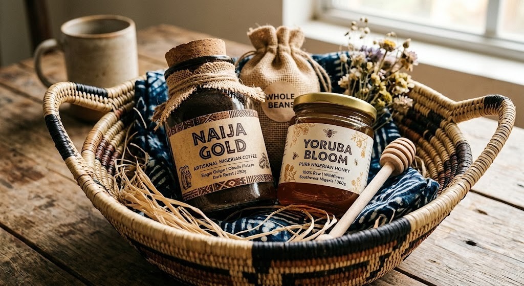 High-quality items inside premium corporate gift hampers in Nigeria