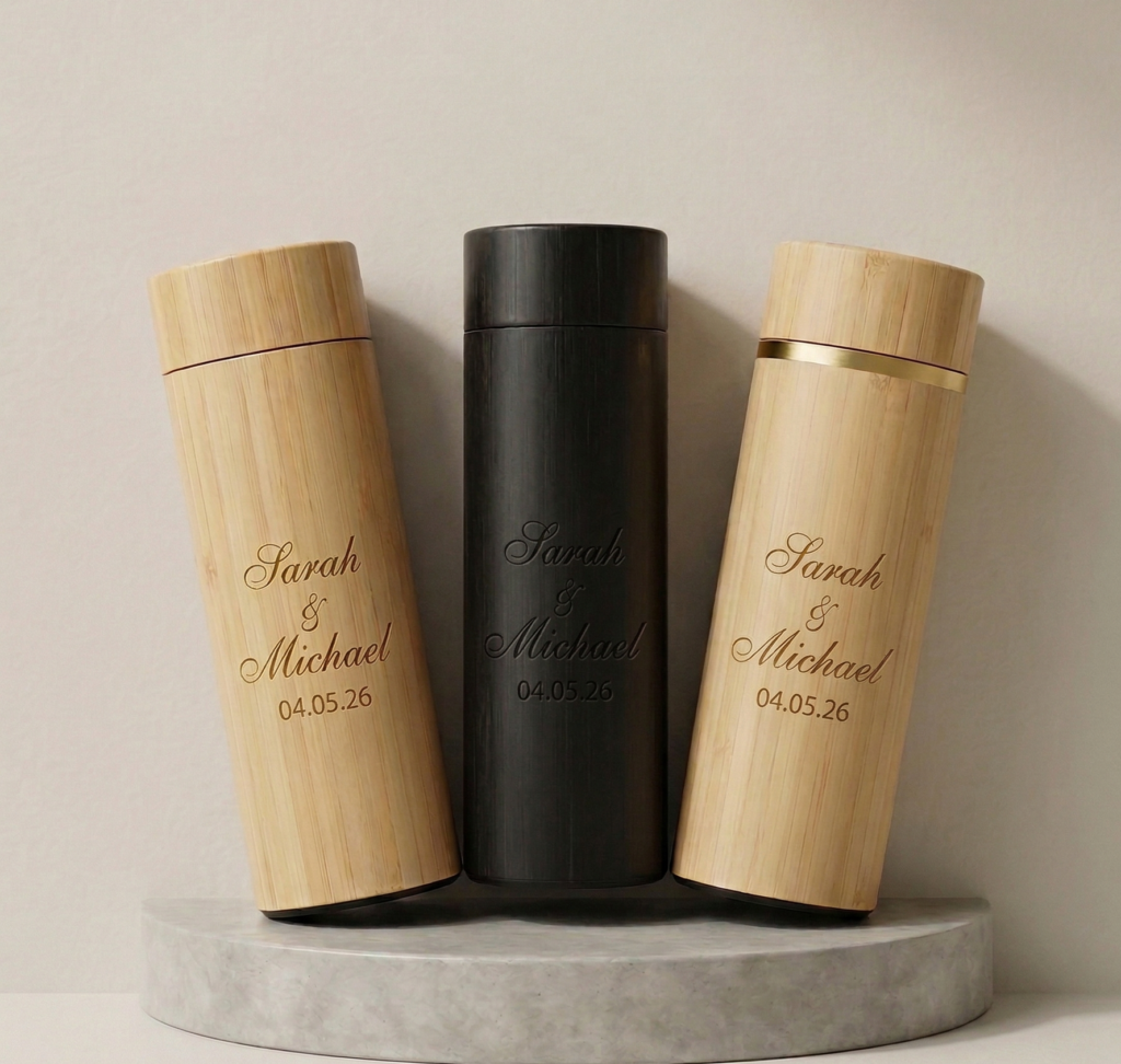 Inexpensive gifts for guys - bamboo flask