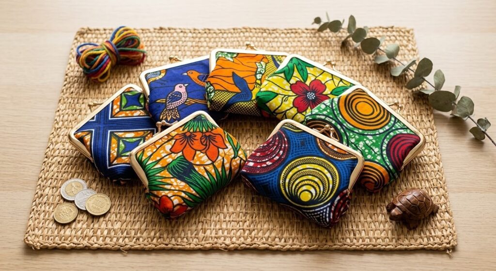 Cheap Wedding Gift Ideas- Small Ankara Coin Purses