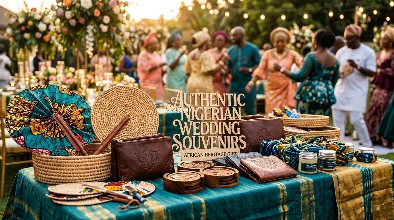 Authentic Nigerian wedding souvenirs