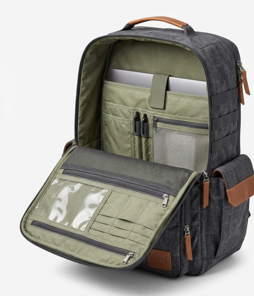 Best School Bags in Nigeria- Backpack-with-organized-compartments