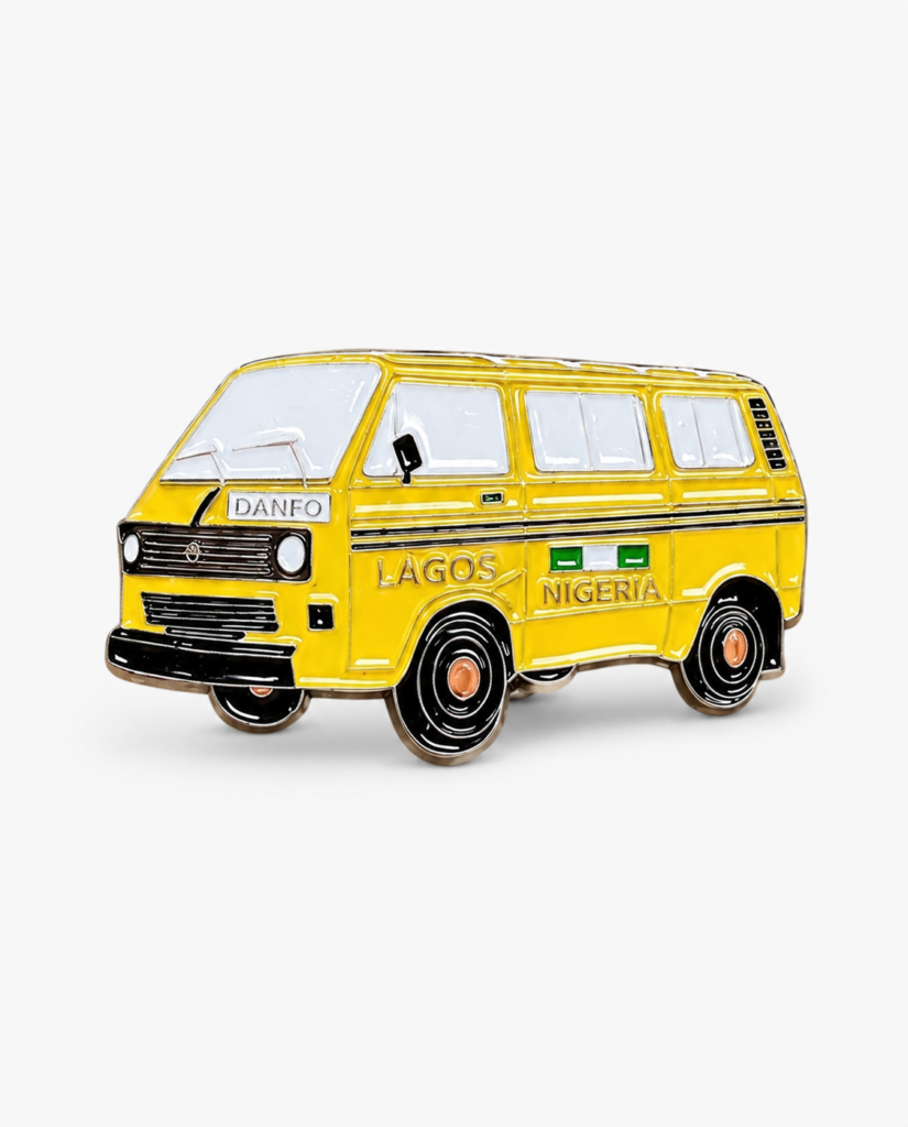A picture of Danfo fridge magnet