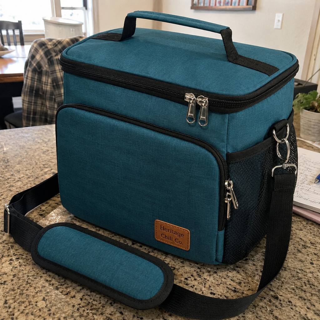High-quality insulated lunch tote bag - daily corporate gift ideas for employees