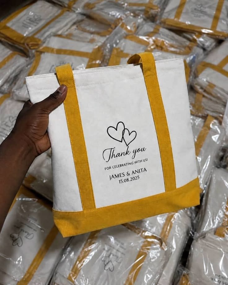 Souvenir bags for weddings in Nigeria ready for delivery